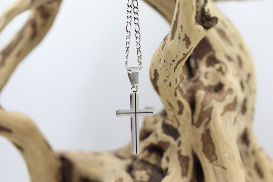 Chaîne homme et pendentif stainless - HCH005