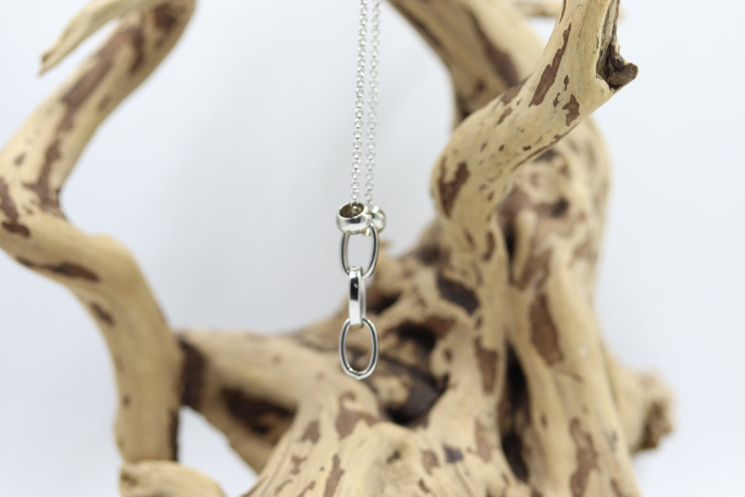 Chaîne homme stainless et pendentif stainless - HCH015