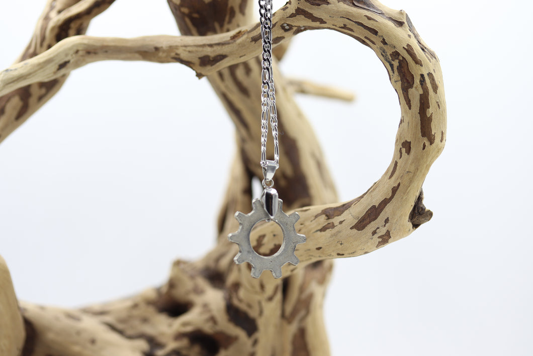 Chaîne homme stainless et pendentif - HCH028