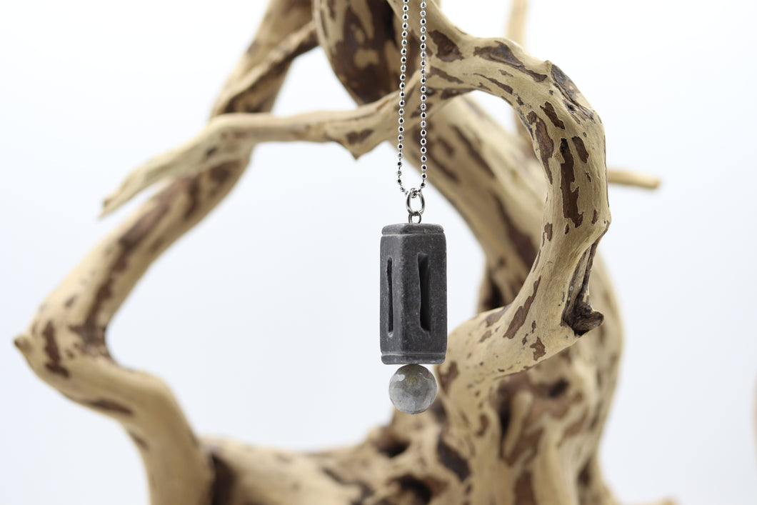 Chaîne homme stainless et pendentif - HCH002