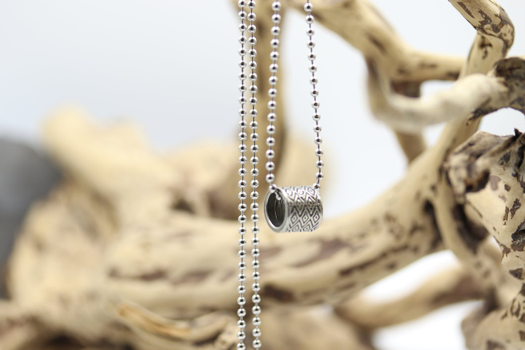 Chaîne homme stainless et pendentif - HCH041