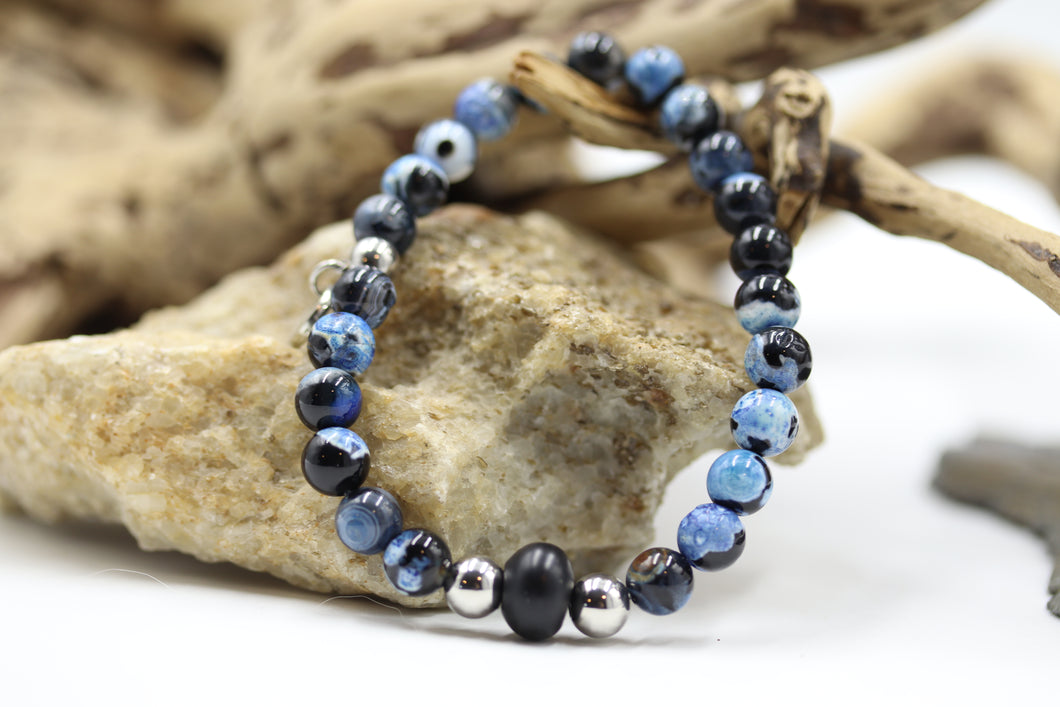 Bracelet pierres semi-précieuses - BR060