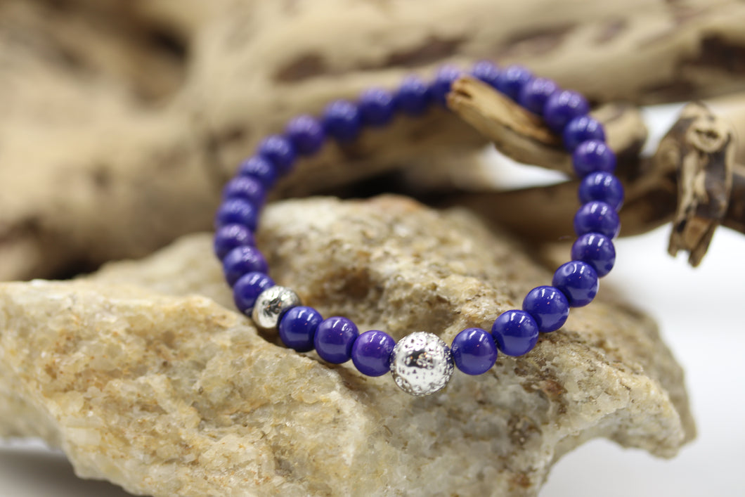 Bracelet pierres semi-précieuses  - BR064