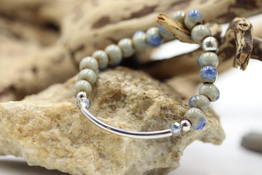 Bracelet pierres semi-précieuses - BR058