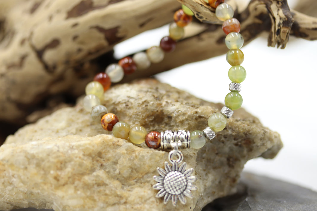 Bracelet pierres semi-précieuses - BR044