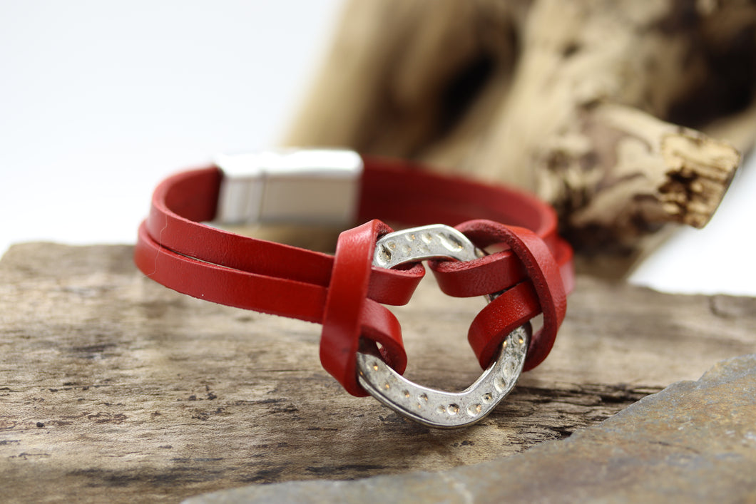 Bracelet noir et semi-précieuses - BRCU11