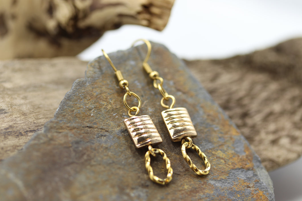 Boucles d'oreilles or - BO114