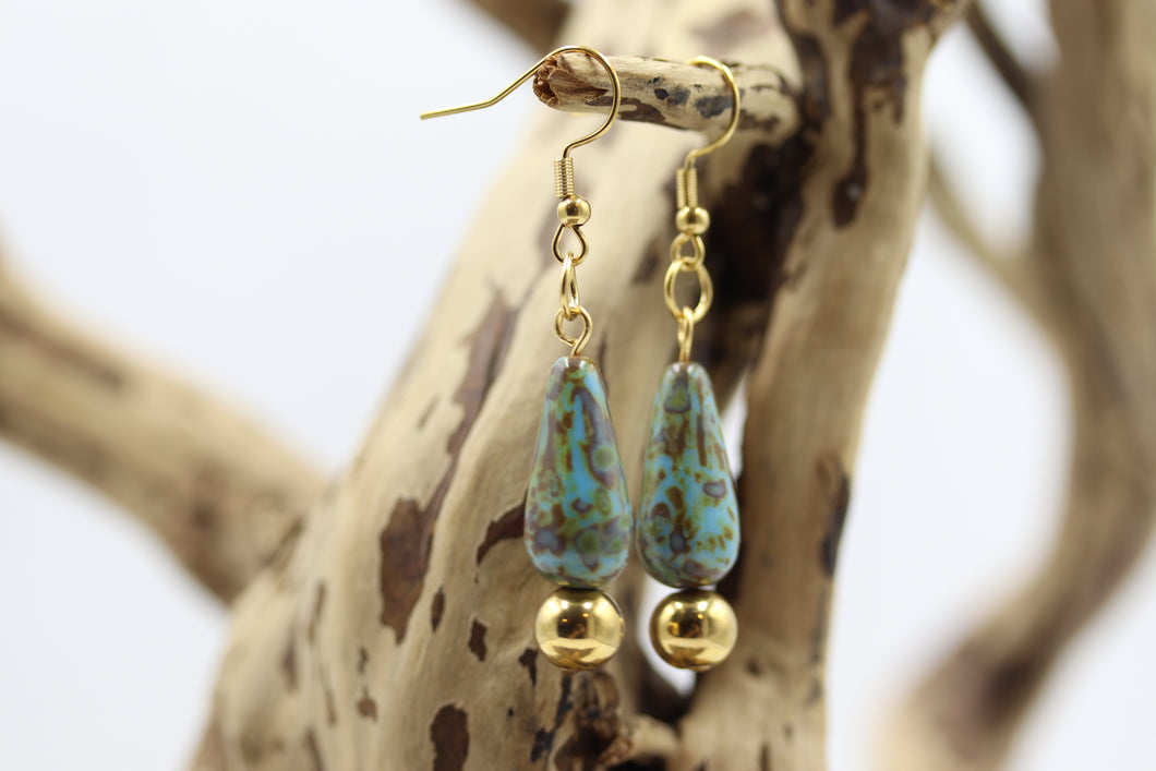 Boucles d'oreilles or - BO106