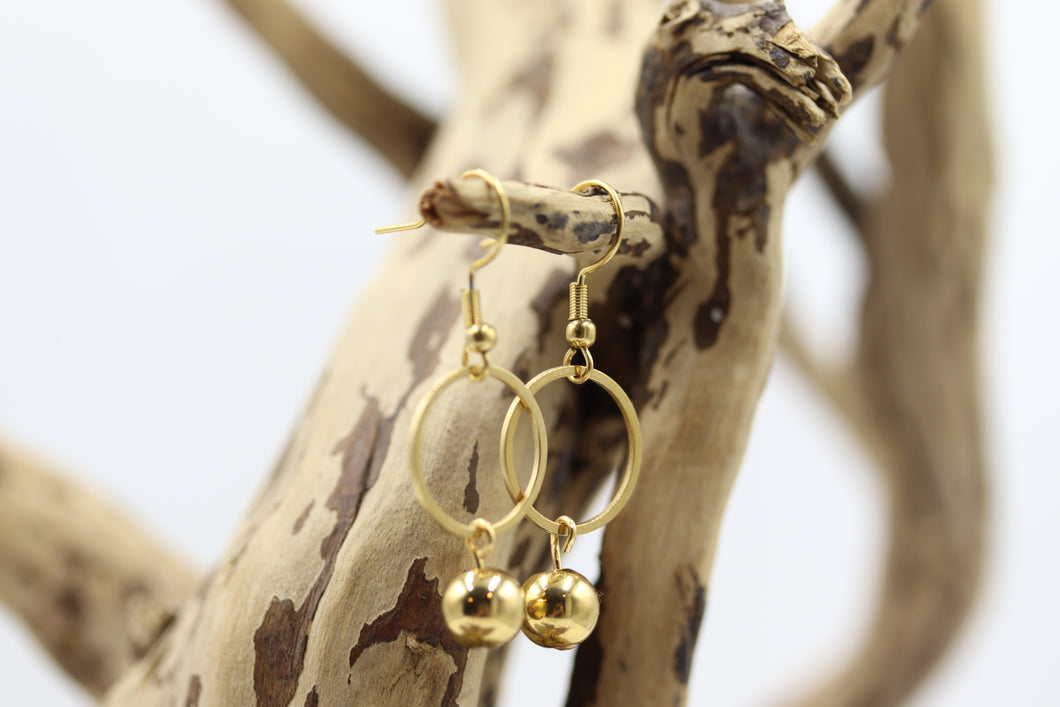 Boucles d'oreilles or - BO115