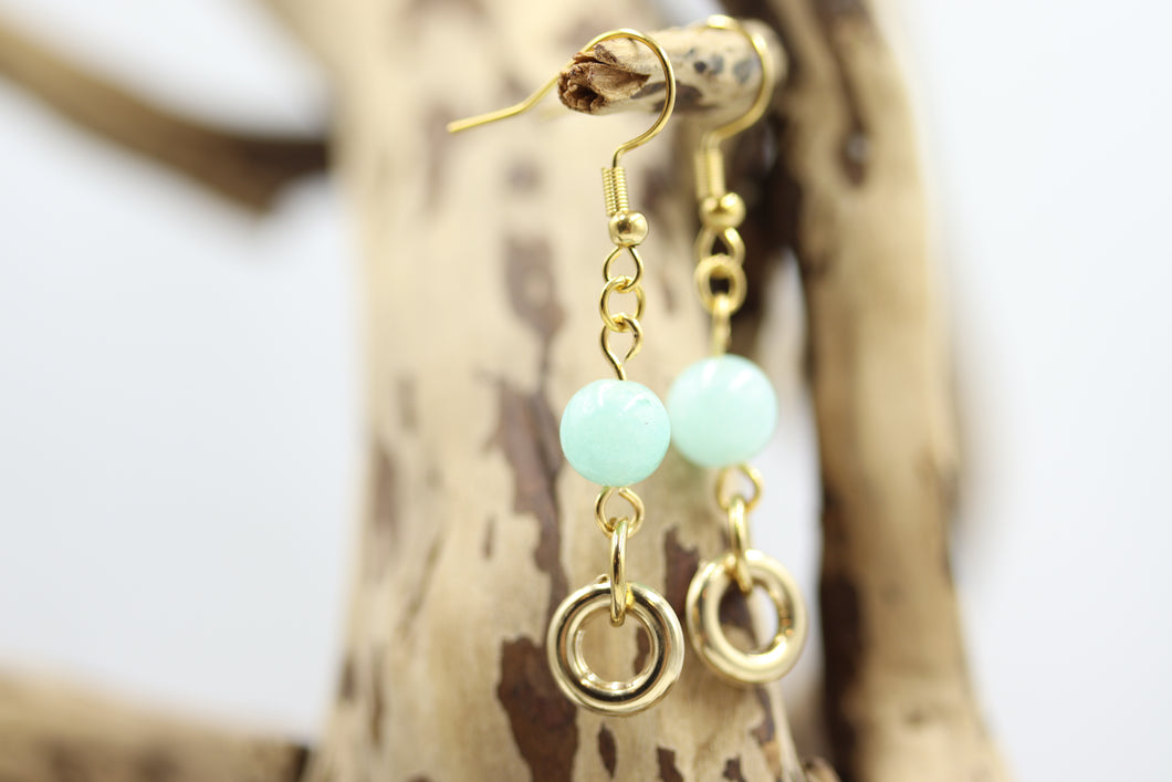 Boucles d'oreilles or - BO098