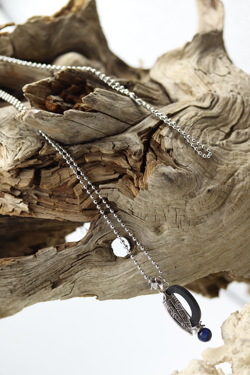 Chaîne homme stainless et pendentif- HCH020