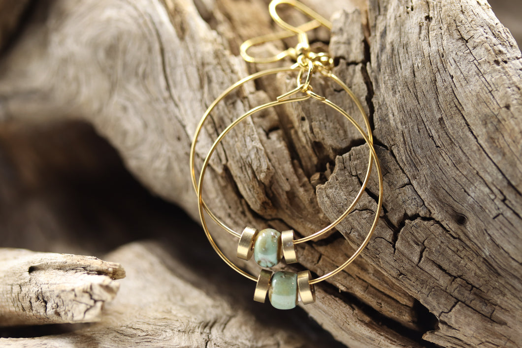 Boucles d'oreilles or - BO116