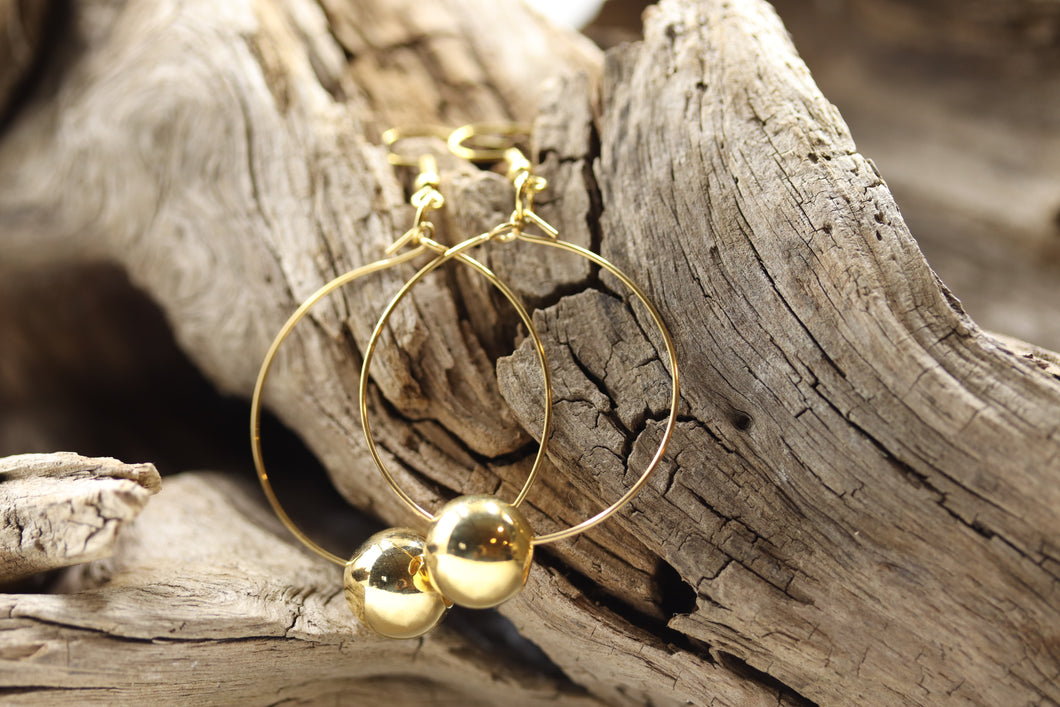 Boucles d'oreilles or BO124