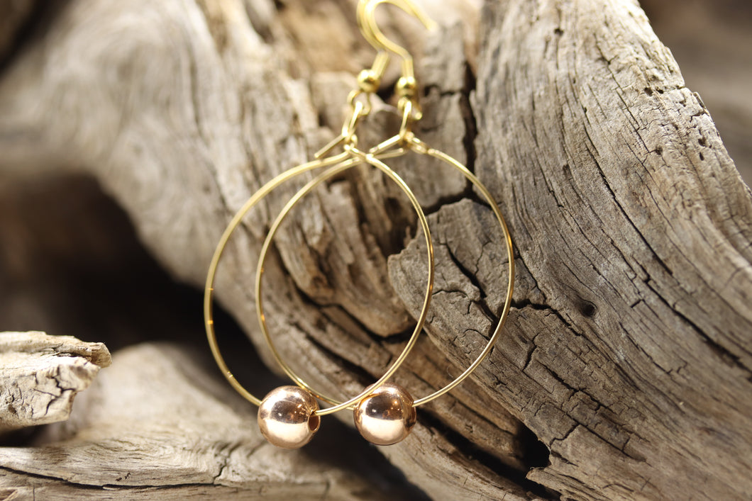 Boucles d'oreilles or BO128