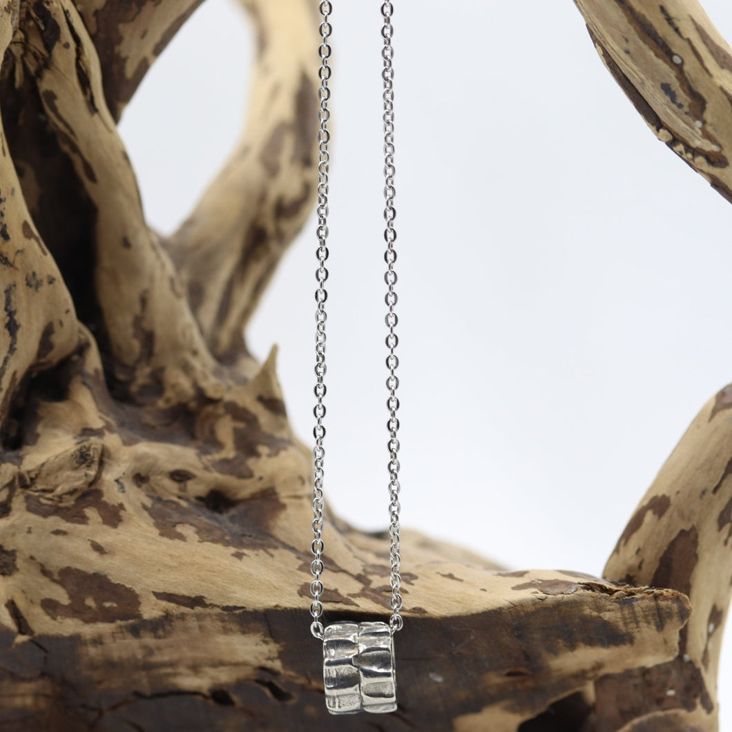 Chaîne homme stainless et pendentif stainless - HCH003