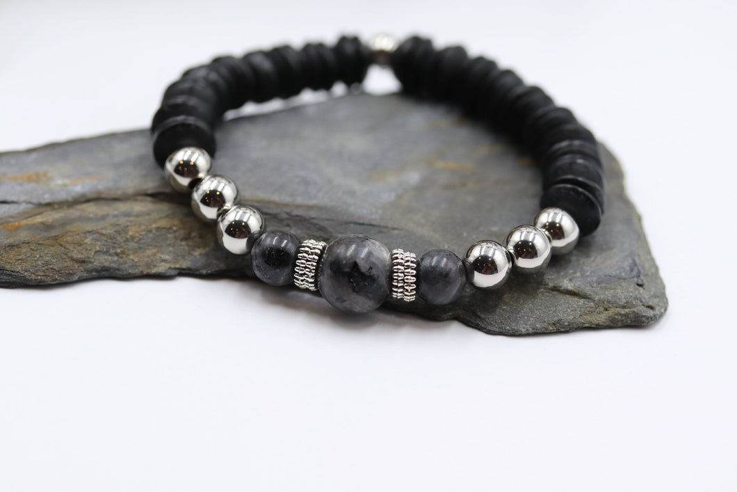 Bracelet homme semi-précieuse - HBP036